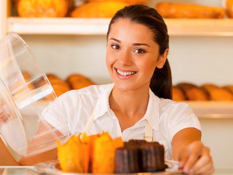 Pastry shop as a business activity in Slovenia, EU
