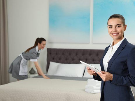 What business activities fall under the hospitality sector?