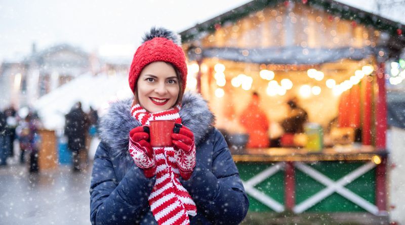 Selling products in stalls on holiday fairs in Slovenia