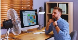 temperature na delovnem mestu